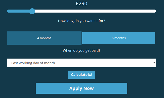 Cash4UNow loan application page