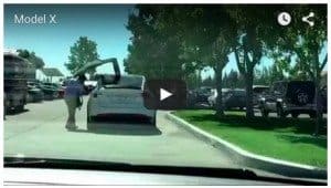Tesla Motors Inc (TSLA) Model X Door Video