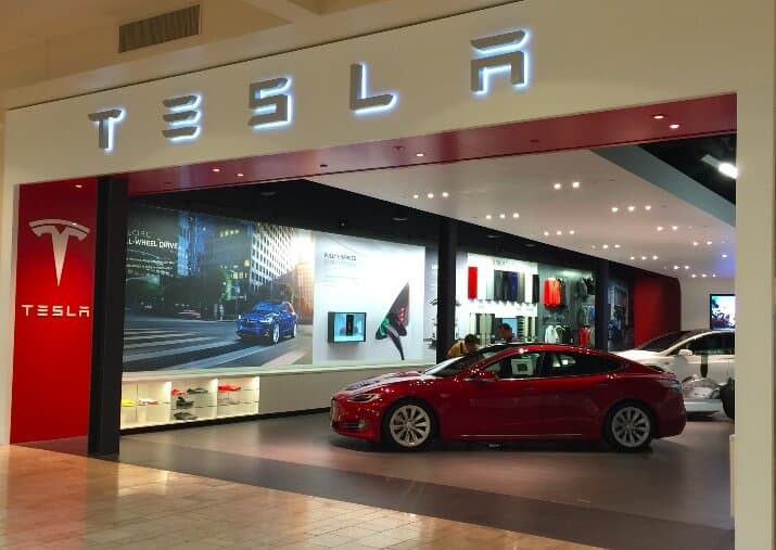 Tesla Motors Inc. (TSLA) Store in Southern California