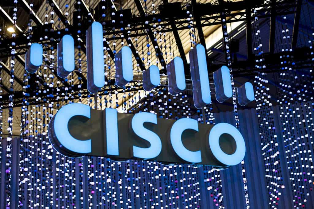 Cisco stock price