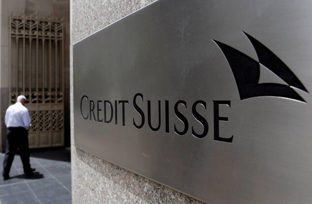 Credit Suisse Reports Quarterly Earnings, Figures Highest in Four Years