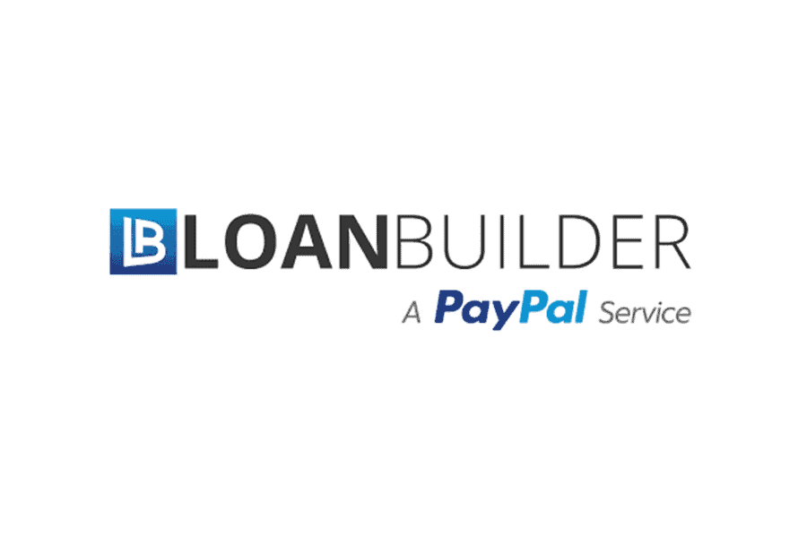 LoanBuilder A PayPal service company logo 