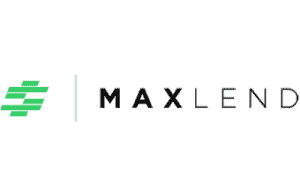 MAXLEND logo with a green U.S dollar sign