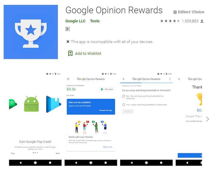Google Opinion Rewards Review...