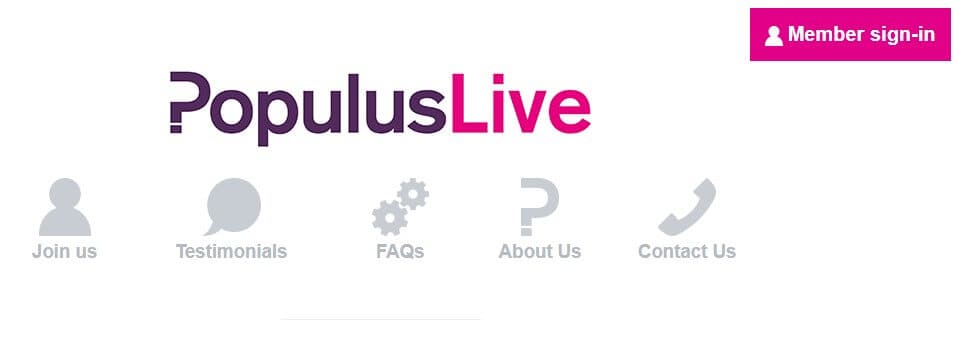 populus homepage