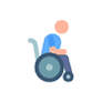 Deprion of an elderly person on a wheelchair depicting retirement | Learnbonds