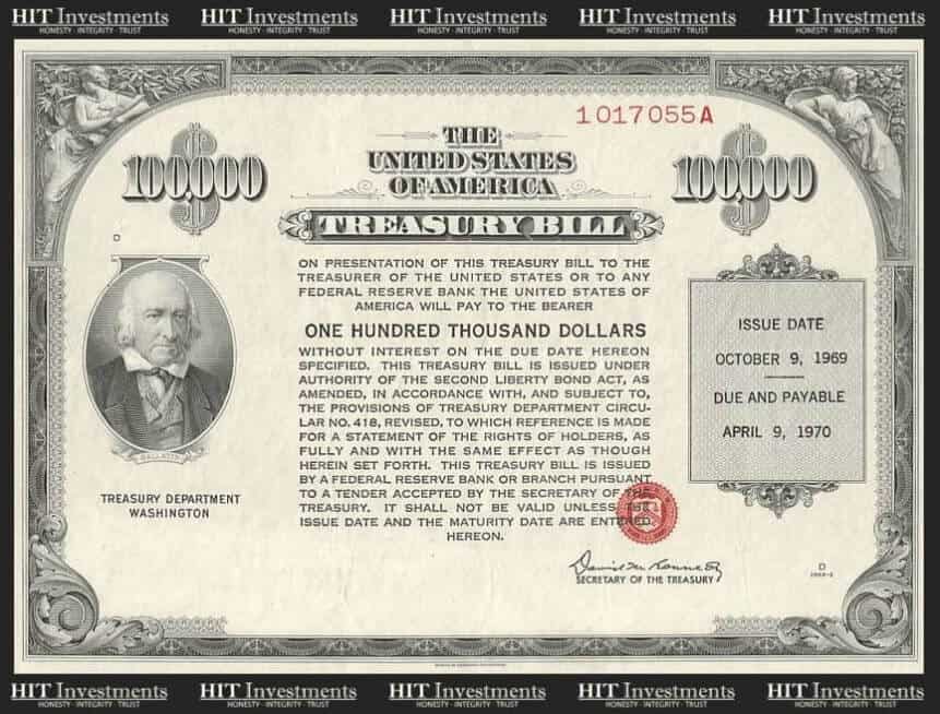 treasury bills
