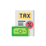 Tax, dollars and percentage depictions of a Taxable Account | Learnbonds