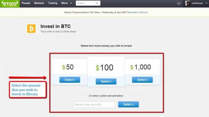 Best to create a Bitcoin account on eToro | Learnbonds
