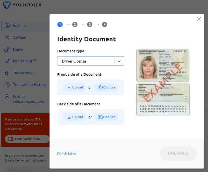YouHoder identity verification | Learnbonds