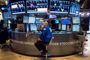 New York Stock Exchange (NYSE) trading floor no dividends