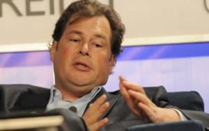 Dow Salesforce led by chief executive Marc Benioff
