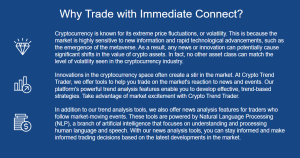 reasons to trade with immediate connect