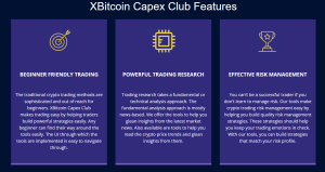 XBitcoin Capex Club Features