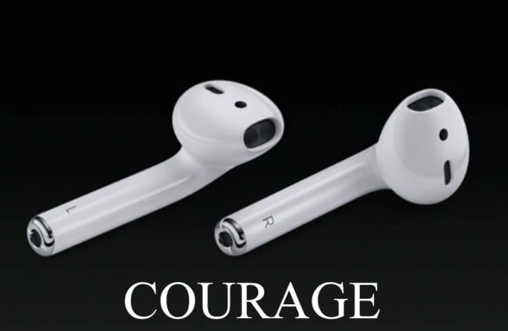 Apple AAPL Airpod Courage