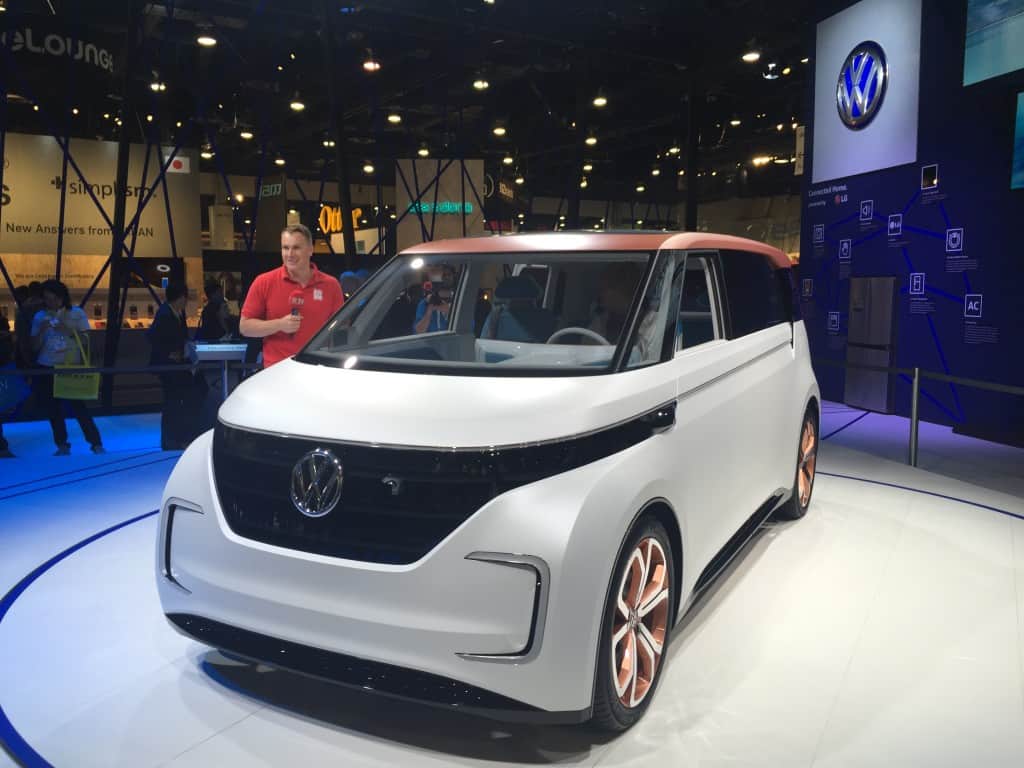 Volkswagen Buddy at CES 2016 Photo by David Goldstein