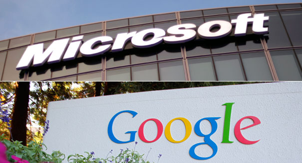 Microsoft (MSFT) and Google (GOOG)