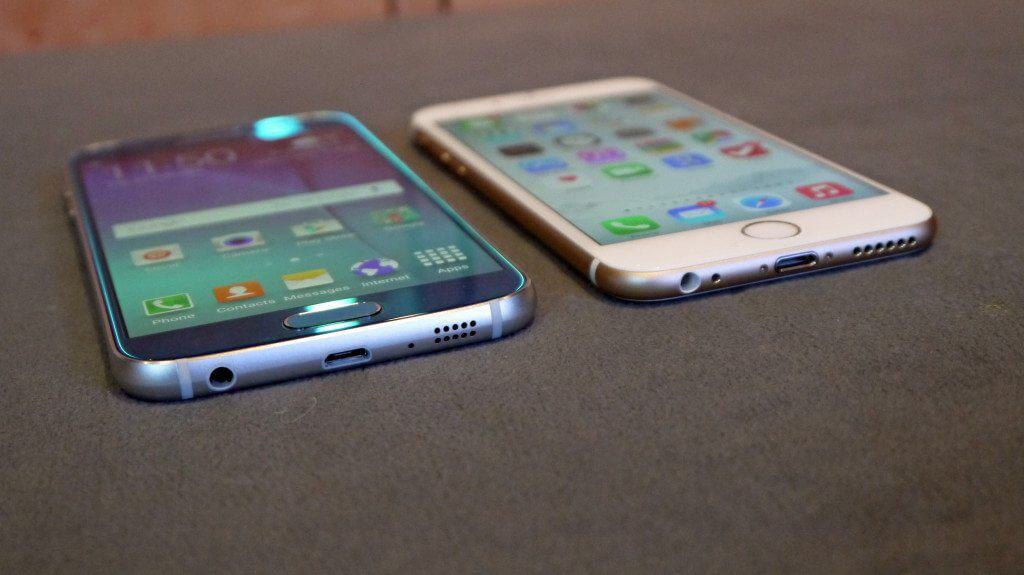 iphone 6 vs galaxy s6 edge