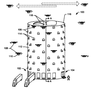 Amazon.com Inc. drone beehive delivery center