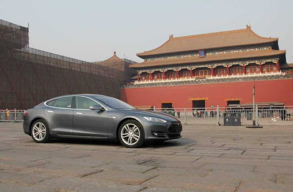 Tesla Motors Inc TSLA China