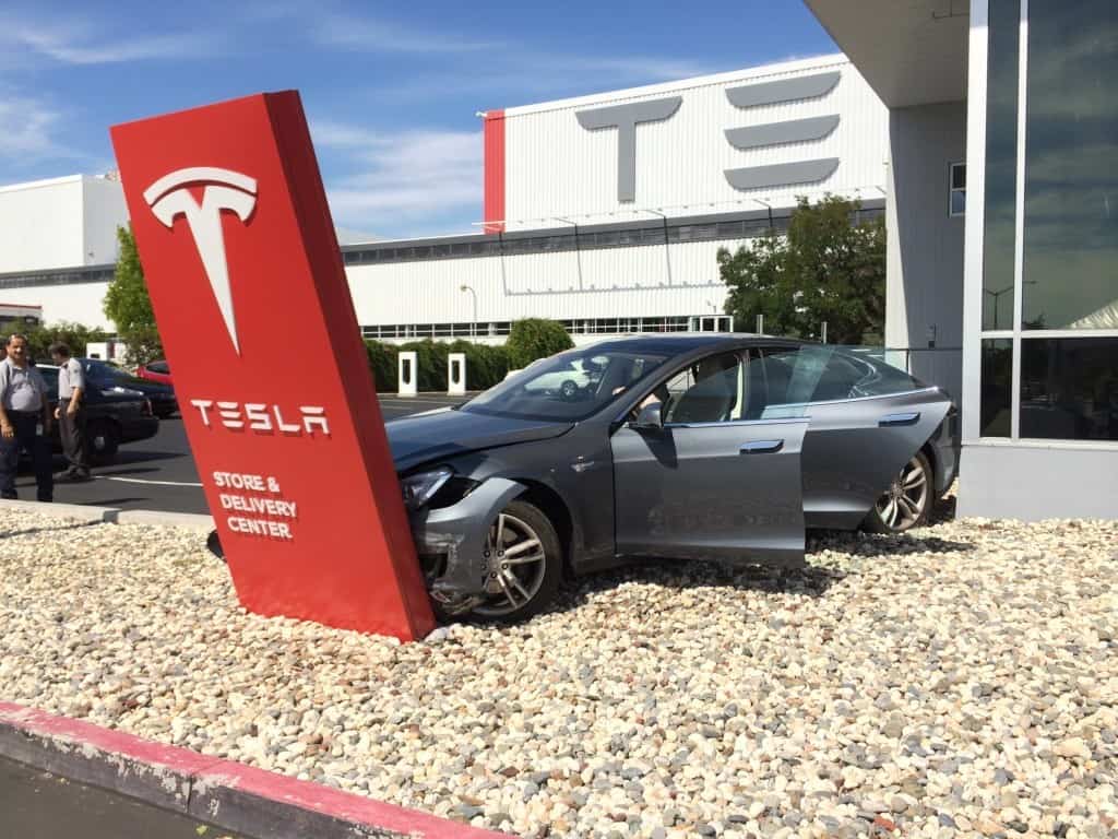 Tesla Crash