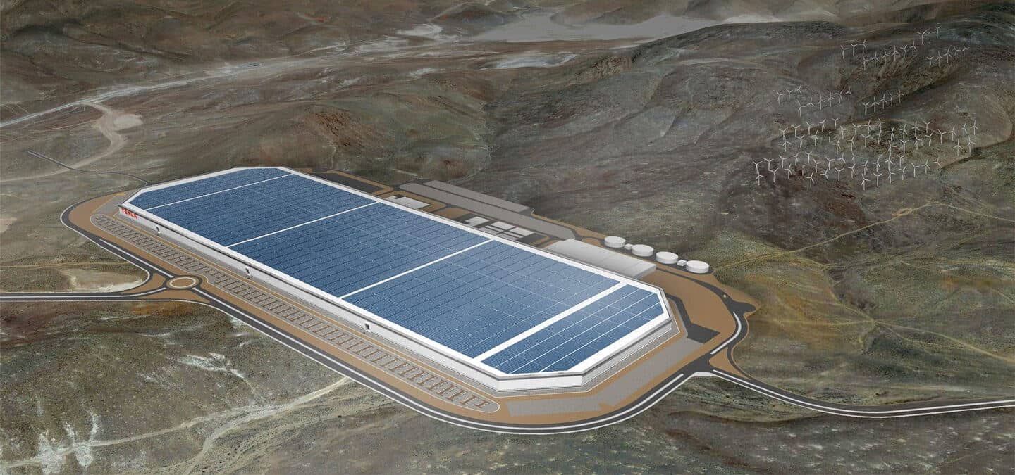 Tesla Motors Inc (TSLA) Gigafactory