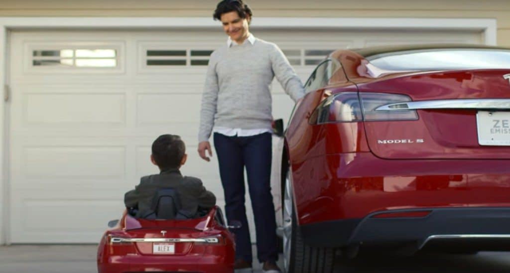 Tesla Motors Inc (TSLA) Radio Flyer Kids Model S