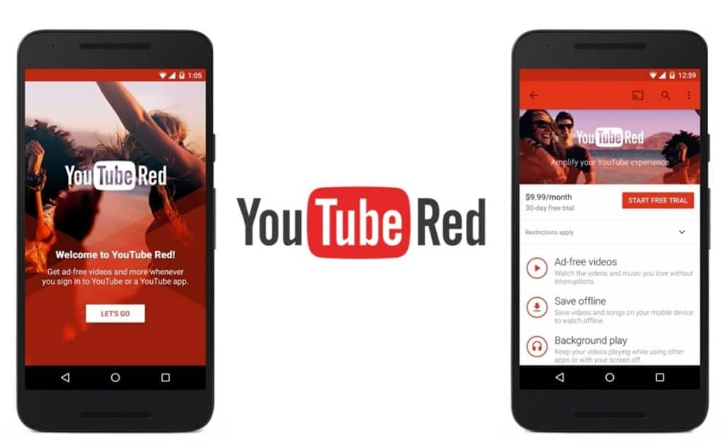 YouTube Red - Alphabet Inc (GOOGL)