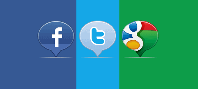 Facebook Twitter Google