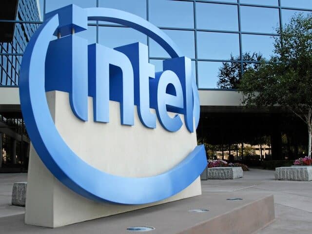 intel stock price